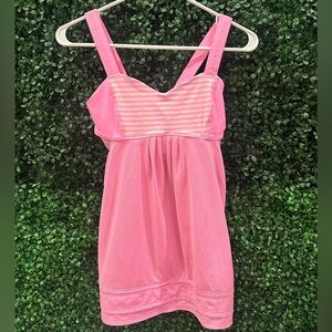 PINK LULULEMON TANK